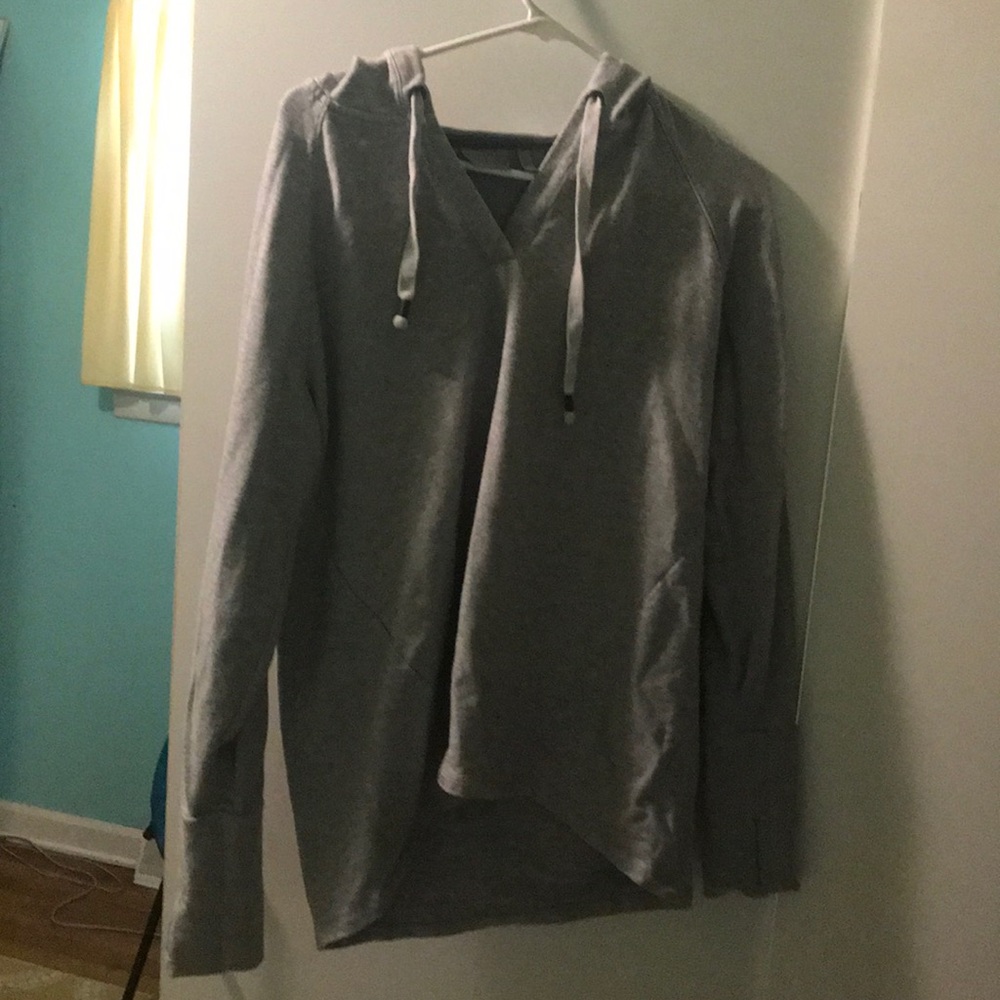 Athleta gray hoodie